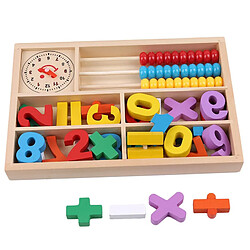 Avis Universal Jouets de démarrage pour l'enseignement des mathématiques en bois pour les enfants Jouets numériques pour les enfants Jouets éducatifs d'apprentissage | Bloc