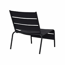 Acheter Mes Fauteuil relax de jardin en métal avec repose pieds gris - BACA