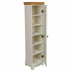 Avis Armoire Alexandra House Living Blanc Naturel Bois de pin Bois MDF 20 x 98 x 24 cm