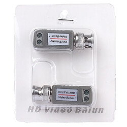 Avis Wewoo Adaptateur coaxial passif Vidéo Balun 1 PCS 202E-HD CVI / TVI / AHD 1CH