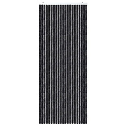 Acheter Decoshop26 Rideau contre insectes moustiquaire Anthracite 90x220 cm Chenille DEC022191