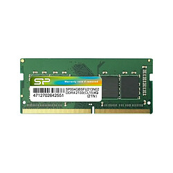 Silicon-Power Mémoire RAM Silicon Power SP008GBSFU266B02RR 8 GB DDR4 2666 MHz CL19