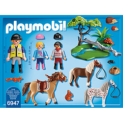 Playmobil® Cavaliers avec poneys et cheval - 6947