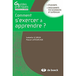 Comment s'exercer à apprendre ? - Occasion