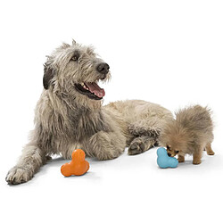 West Paw Jouet pour chiens avec Zogoflex Tux Orange mandarine L pas cher