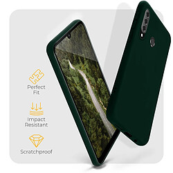 Acheter Moozy Minimalist Series Coque en silicone pour Huawei P30 Lite, vert nuit – Finition mate fine et souple en TPU