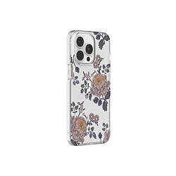 Coach Coque pour Apple iPhone 13 Pro Gamme Moody Imprimé Motif Floral Multicolore