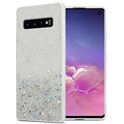 Cadorabo Etui Samsung Galaxy S10 4G en Transparent Coque