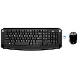 HP 300 clavier RF sans fil Noir