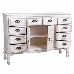 Avis Buffet Alexandra House Living Blanc Bois de paulownia 33 x 78 x 113 cm