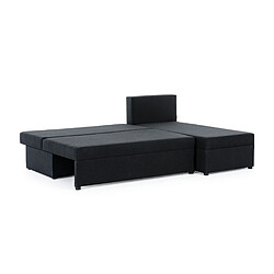 Avis Bestmobilier Numancia - canapé d'angle réversible 4 places - convertible avec coffre - en tissu