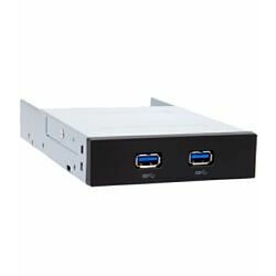 Chieftec MUB-3002 Obturateur de baie de lecteur (Chieftec MUB-3002 USB Hub, 2xUSB 3.0 port)