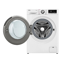 Lave-linge hublot 13kg LG F34R76WHST Blanc