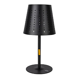 Bo-Camp Lampe de table solaire à LED Harter Noir