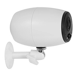 Acheter Wewoo Caméra IP Sécurité HD 720P deux voies audio sans fil Wifi IP, vision nocturne de soutien & détection PIR & carte TF, IP54 étanche blanc