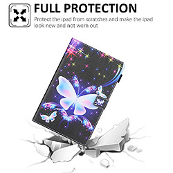 Etui en PU Impression de motifs avec support papillon pour votre Samsung Galaxy Tab A7 Lite 8.7 (2021) T220/T225