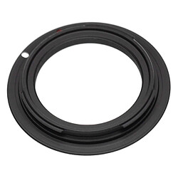 vhbw Bague d'adaptation compatible avec les reflex numériques Canon-Pour objectifs avec filetage M42 et montage sur les reflex à baïonnette RF-noir