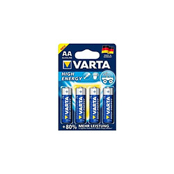 Piles alcalines VARTA LR6 AA LONG POWER X4