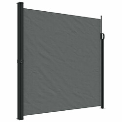 Maison Chic Auvent latéral rétractable | Store latéral | Brise-vue latéral anthracite 200x300 cm -GKD26416