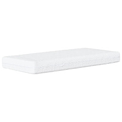 Acheter Vidaxl Lit avec matelas noir 90x190 cm velours