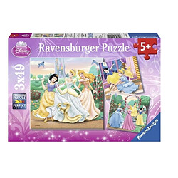 Ravensburger Puzzle Princesses Disney 3x49 Pièces