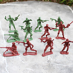 Acheter 238 pièces soldat en plastique 4cm armée figures playset pour le modèle de scène de sable de l'armée