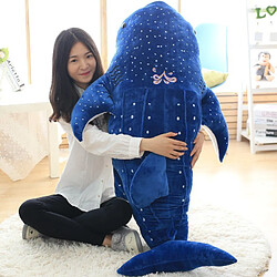 Universal 1PCS 100CM grande taille requin doux peluche grand créatif bleu baleine peluche requin doux poisson de mer peluche oreiller mignon enfant bébé poupée | animaux en peluche