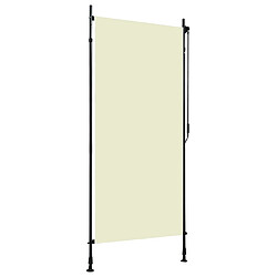 vidaXL Store roulant d'extérieur 100 x 270 cm Crème