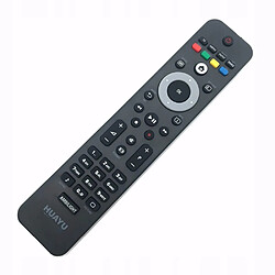 GUPBOO Télécommande Universelle de Rechange pour téléviseur Philips 22PFL5614H/12 32PFL7404H/60