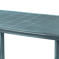 Mes Table de jardin 100 cm en plastique vert