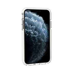 Acheter Wewoo Coque Souple Pour iPhone 11 Pro Grid Pattern Housse de protection en TPU transparent antichoc blanc