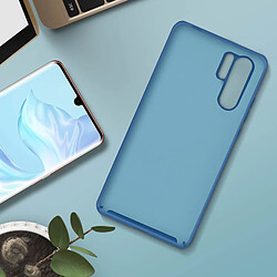 Avis Avizar Coque Huawei P30 Pro Silicone Semi rigide Mat Finition Soft Touch Bleu