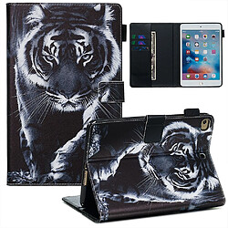 Etui en PU impression tigre pour votre Apple iPad mini (2019) 7.9 pouces/iPad Mini 4/3/2/1