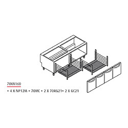 Avis Soubassement Baie Libre - Prof. 630 mm - Gamme 700 - Baron