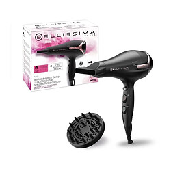 Seche Cheveux - Bellissima - Ionique S9 2300W - Pour Cheveux Lisses et Ondulés - 2 Vitesses 3 Températures - Concentrateur Dif