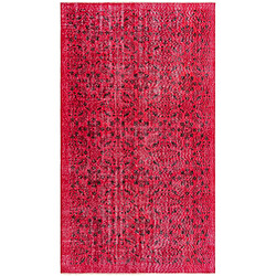 Vidal Tapis de laine 257x147 rouge Ultra Vintage