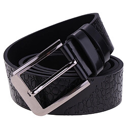 Hommes Casual formel PU cuir sangle Ceintures Pin boucle ceinture ceinture brun