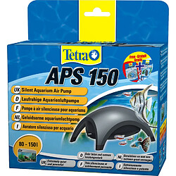 Pompe à air silencieuse pour aquariums Tetra APS 150 | 80 - 150 litres.