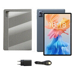 Tablette N-one Npad Y1 10,1 pouces, écran tactile HD IPS 1280 x 800, Rockchip 3562, 4 Go + 4 Go de RAM 64 Go ROM avec étui en cuir et film trempé