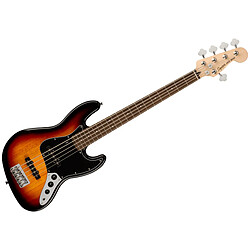 Affinity Jazz Bass V Laurel 3-Color Sunburst Squier by FENDER