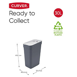 Curver Ready to Collect 30L pas cher