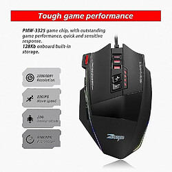 Universal Boutons programmables de souris de jeu souris ergonomiques pas cher