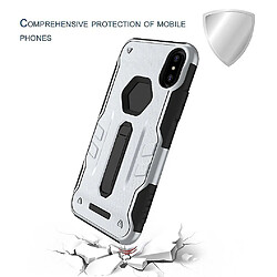 Universal Protection du téléphone de la coque du téléphone 2 en 1 avec support de support pour iPhone X