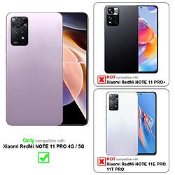 Cadorabo Coque Xiaomi RedMi NOTE 11 PRO 4G / 5G Etui en Mauve