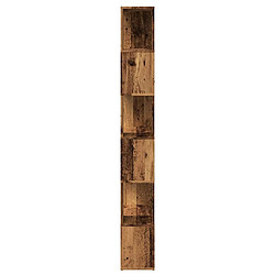 Acheter vidaXL Bibliothèque/Séparateur de pièce vieux bois 60x24x186 cm