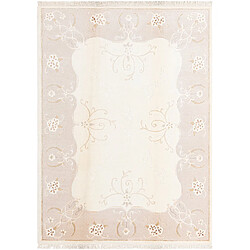 Vidal Tapis de laine 241x175 beige Darya