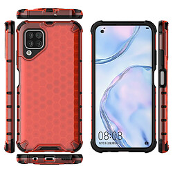 Wewoo Coque Pour Huawei Nova 6 SE Shockproof Honeycomb PC + TPU Case Red