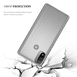 Cadorabo Coque Motorola MOTO E20 / E30 / E40 Etui en Transparent pas cher