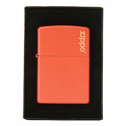 Avis Zippo 50810613 Briquet Orange Mat with Zippo Logo 3,5 x 1 x 5,5 cm