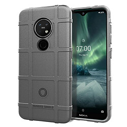 Wewoo Coque Souple Pour Nokia 6.2 Etui TPU antichoc à couverture totale Gris